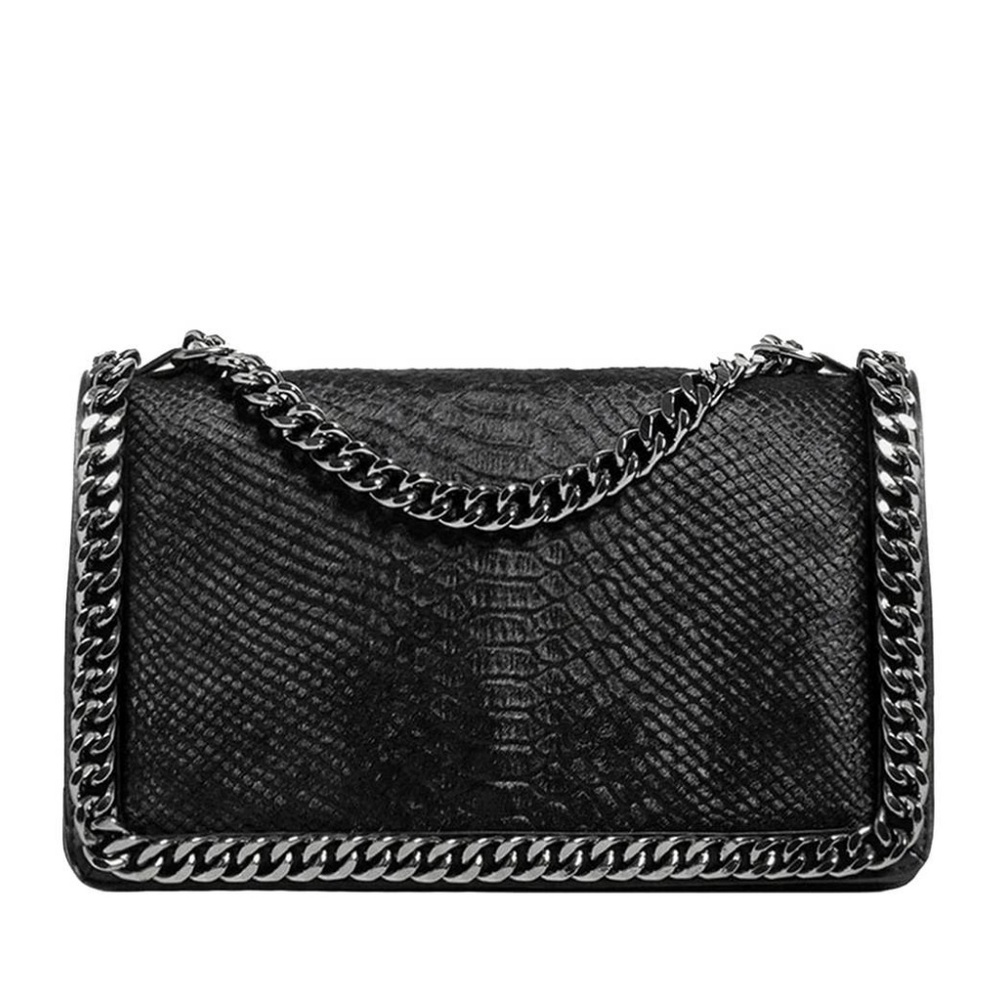 Zara Crossbody Bag with embossed chain